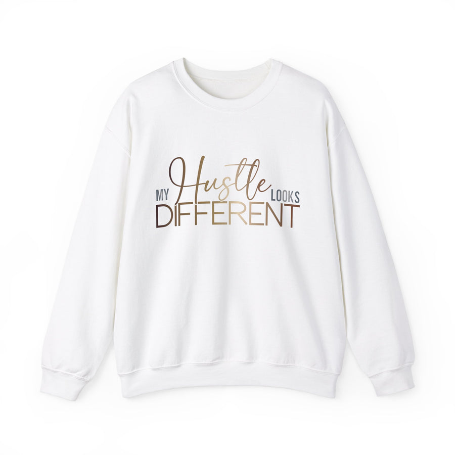 My Hustle Looks Different Unisex Crewneck Sweatshirt - Motivational Fashion