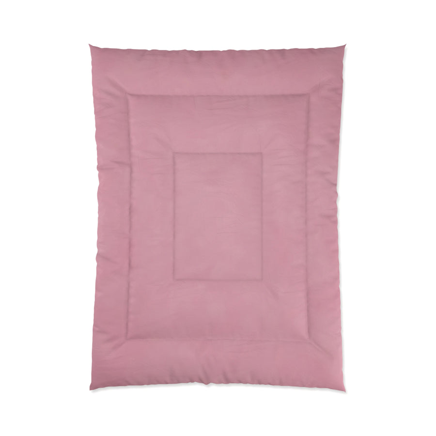 Cozy Blush Pink Comforter for a Serene Bedroom Retreat