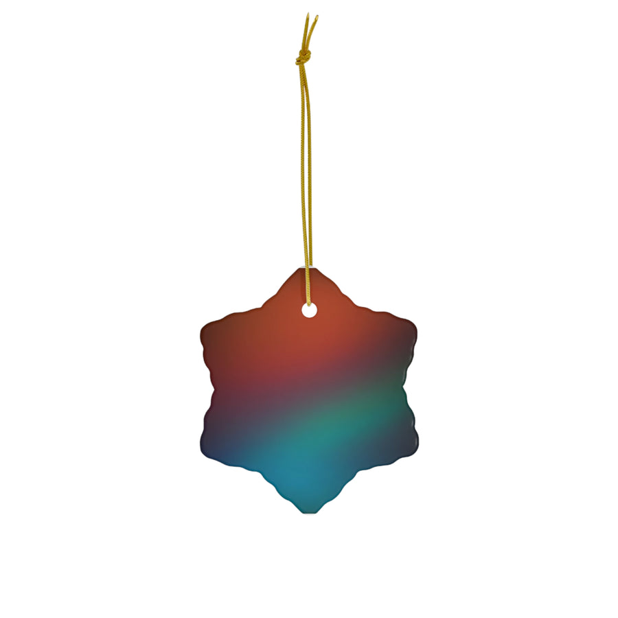Ceramic Ornament, 4 Shapes