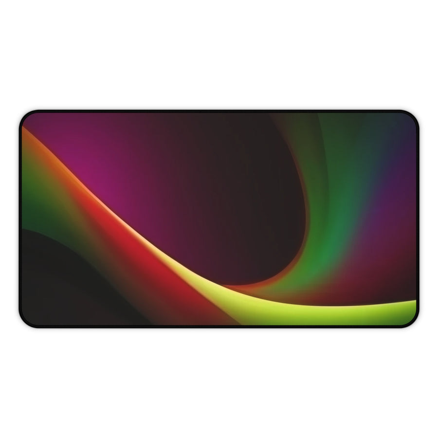 Desk Mat-Green, Gold, & Black
