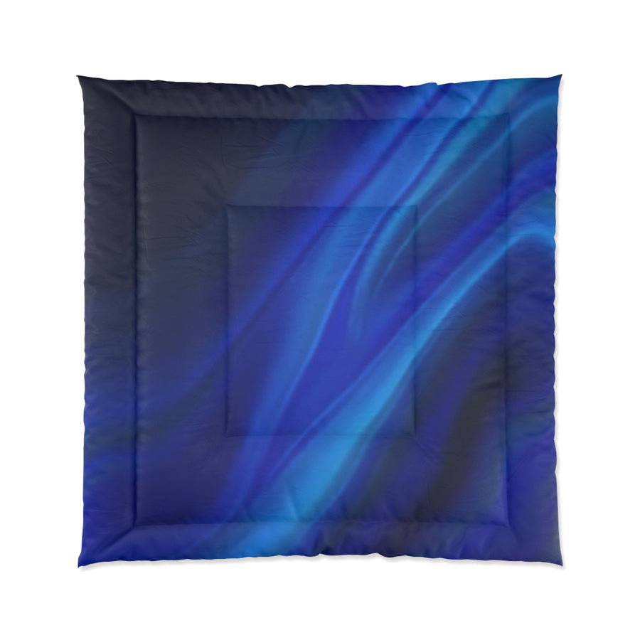 Comforter- Blue Abstract