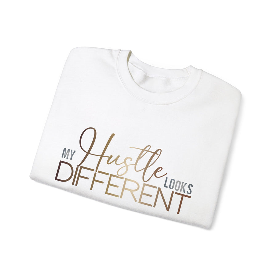 My Hustle Looks Different Unisex Crewneck Sweatshirt - Motivational Fashion