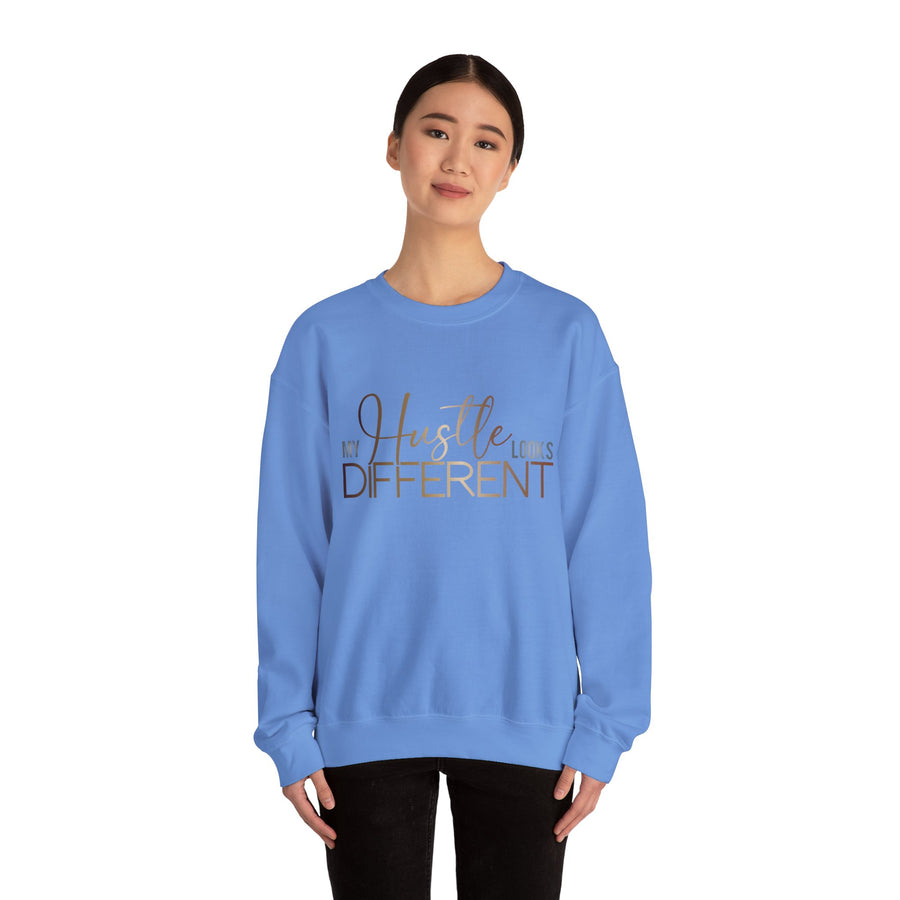 My Hustle Looks Different Unisex Crewneck Sweatshirt - Motivational Fashion