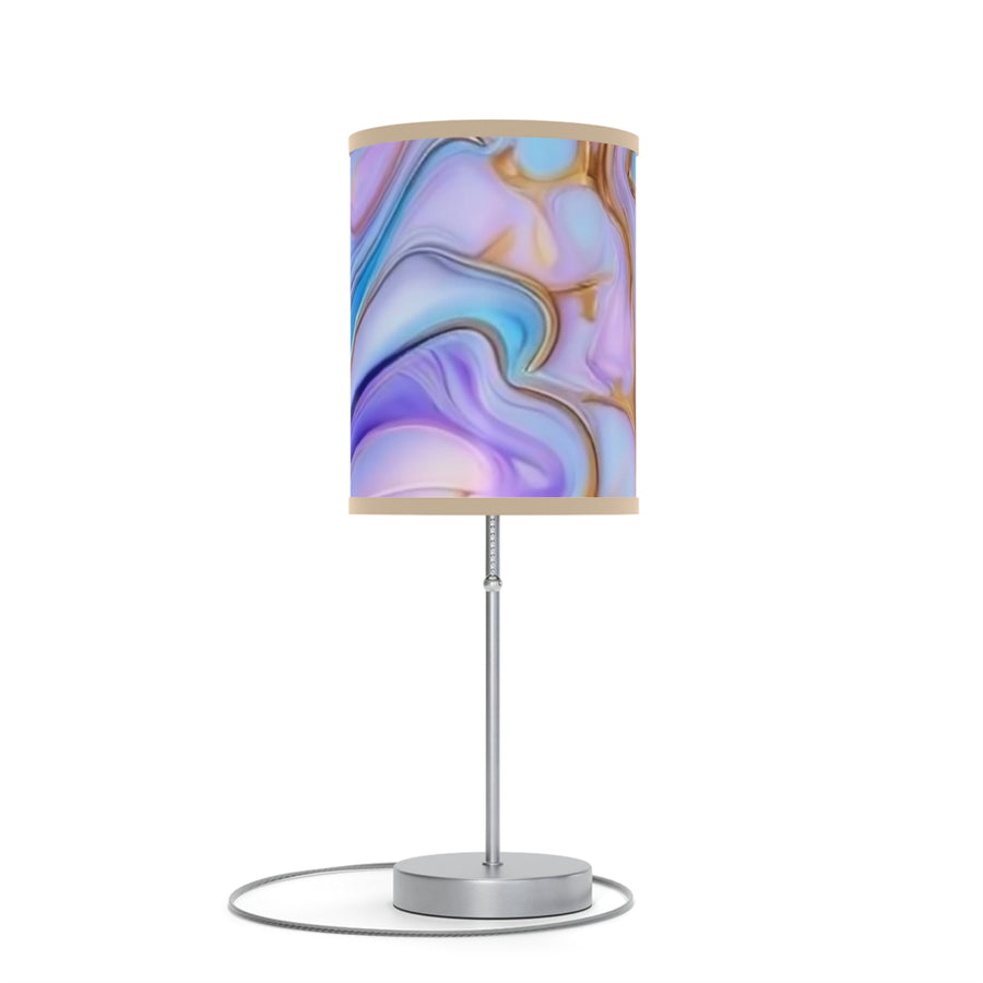 Colorful Marble Design Table Lamp