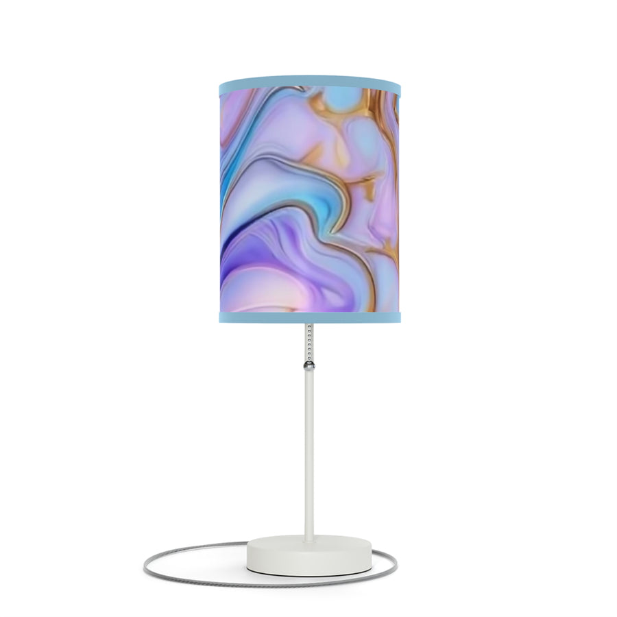 Colorful Marble Design Table Lamp