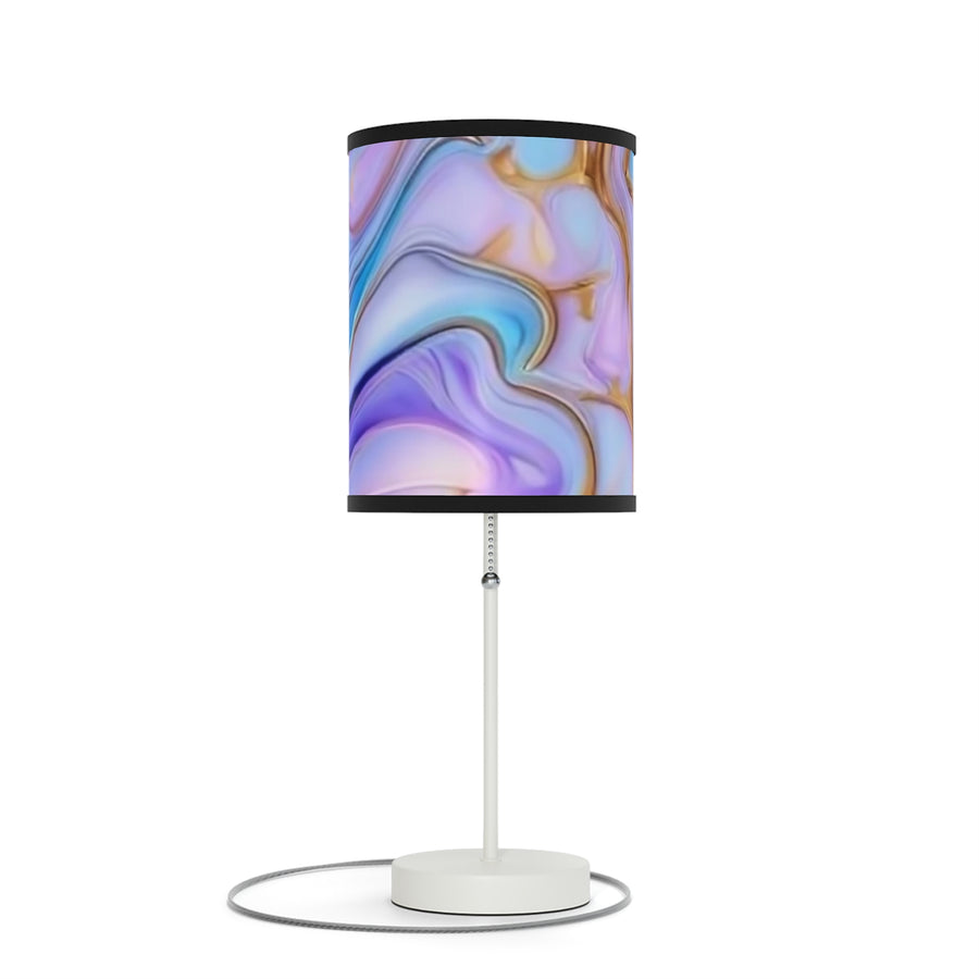Colorful Marble Design Table Lamp