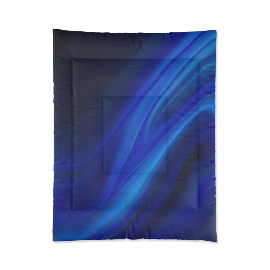 Comforter- Blue Abstract