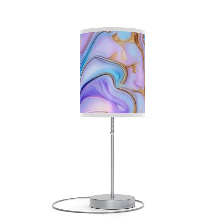 Colorful Marble Design Table Lamp