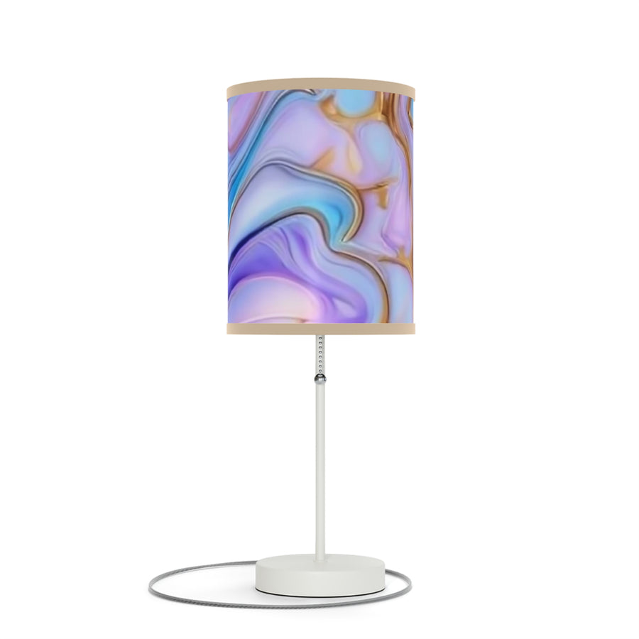 Colorful Marble Design Table Lamp