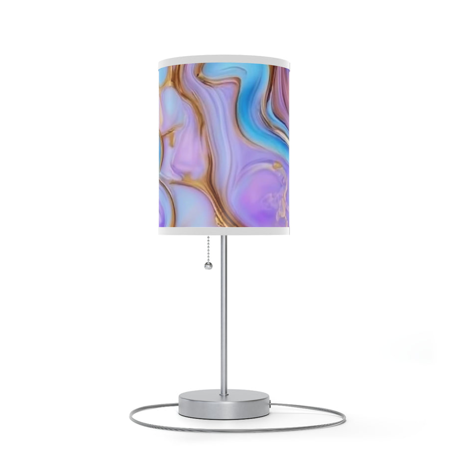 Colorful Marble Design Table Lamp