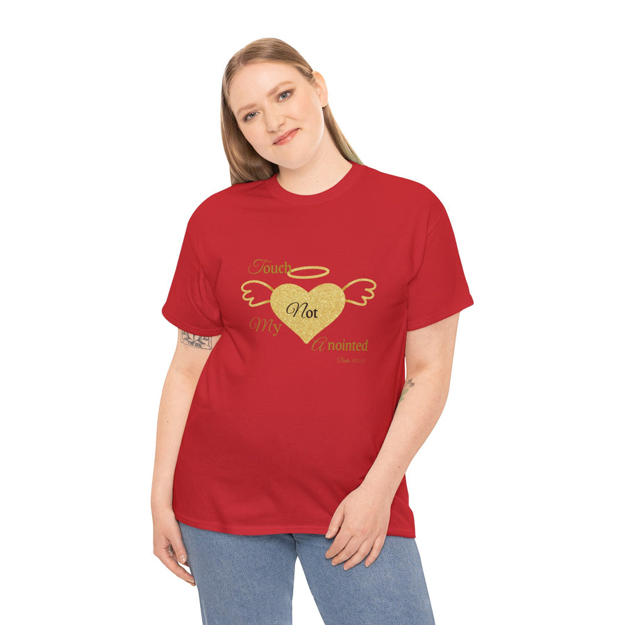 Unisex Heavy Tee-Touch Not My Anointed