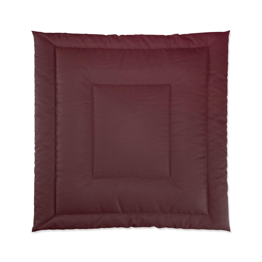 Elegant Burgundy/ Maroon Comforter for Cozy Bedrooms | Soft & Warm Bedding