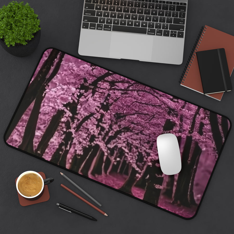 Desk Mat-Forest of Pink