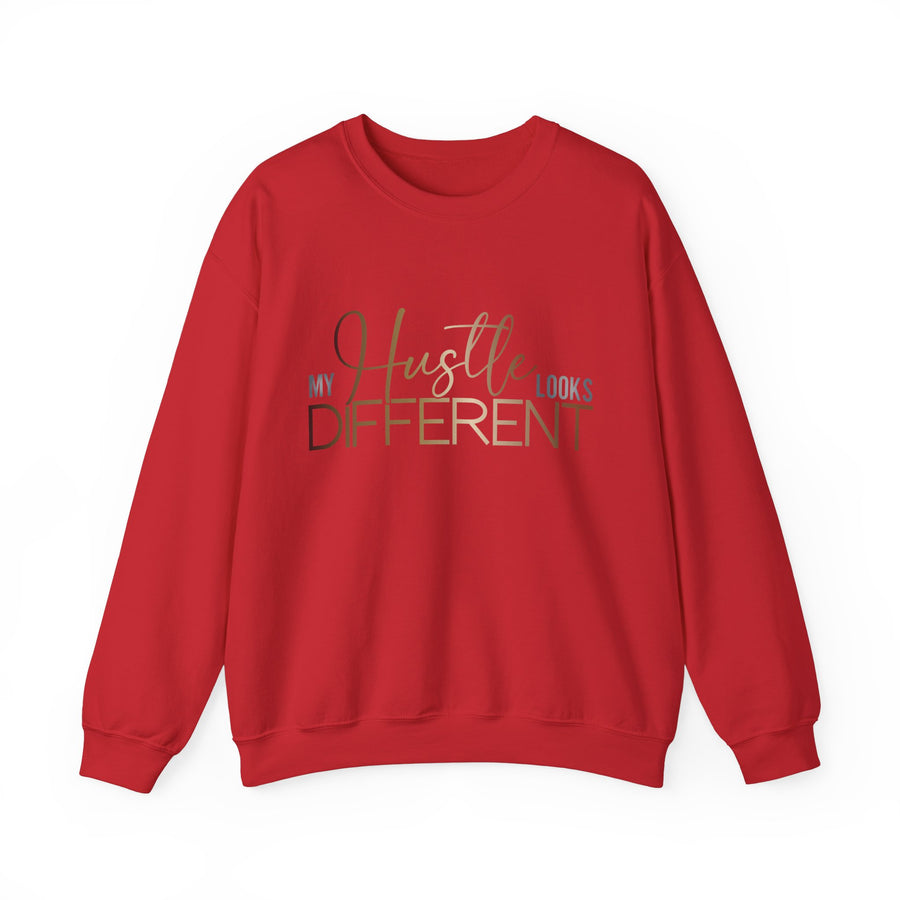 My Hustle Looks Different Unisex Crewneck Sweatshirt - Motivational Fashion