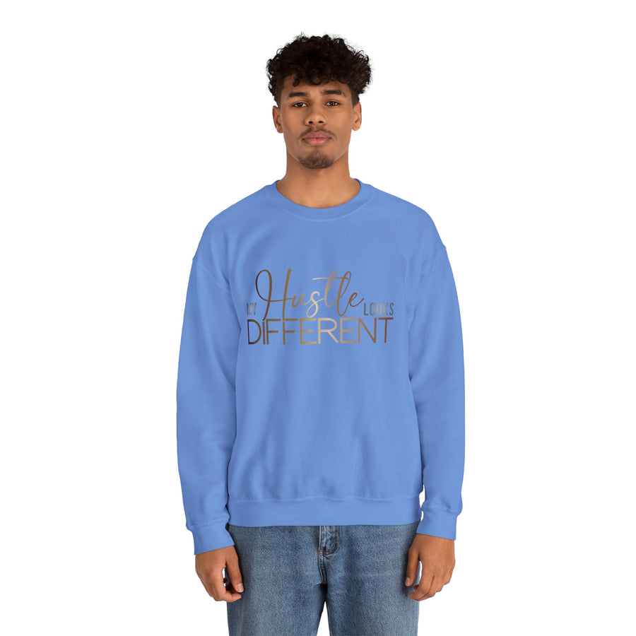My Hustle Looks Different Unisex Crewneck Sweatshirt - Motivational Fashion