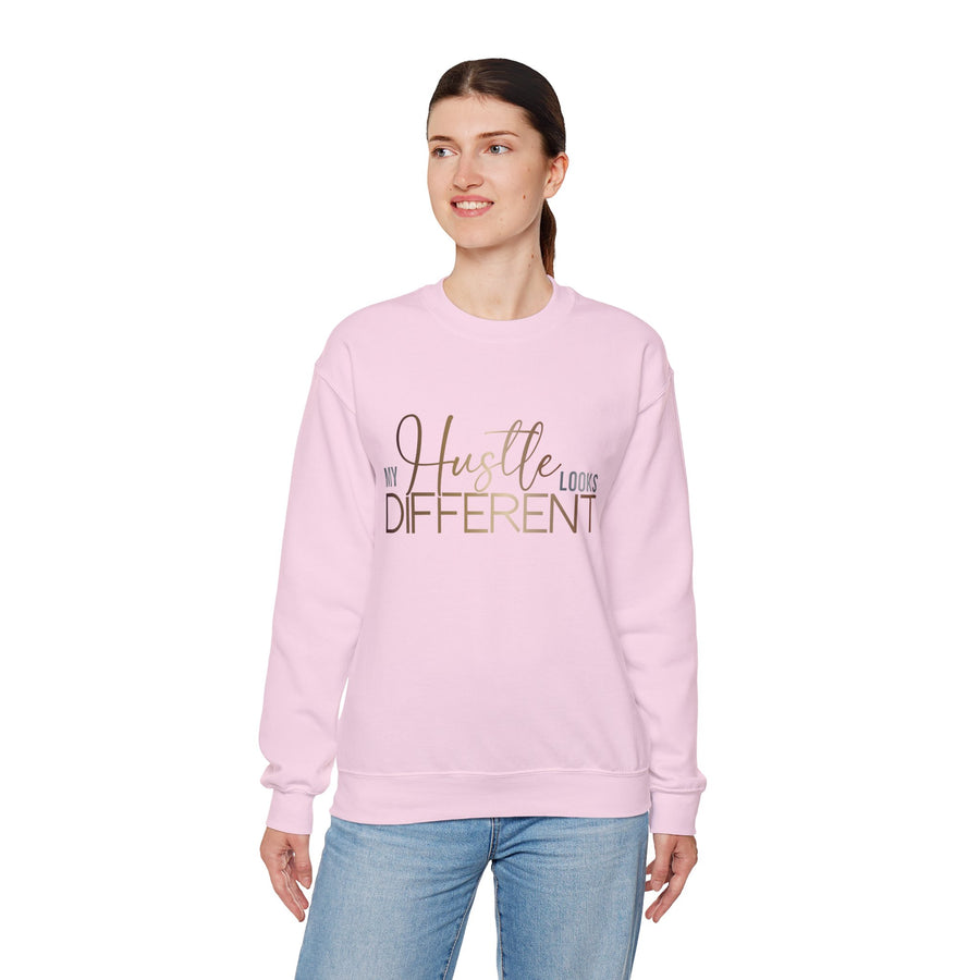 My Hustle Looks Different Unisex Crewneck Sweatshirt - Motivational Fashion