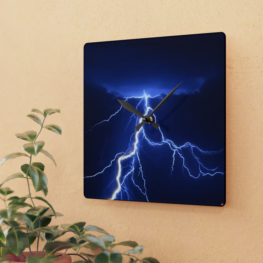 Acrylic Wall Clock-Lighting Electrified