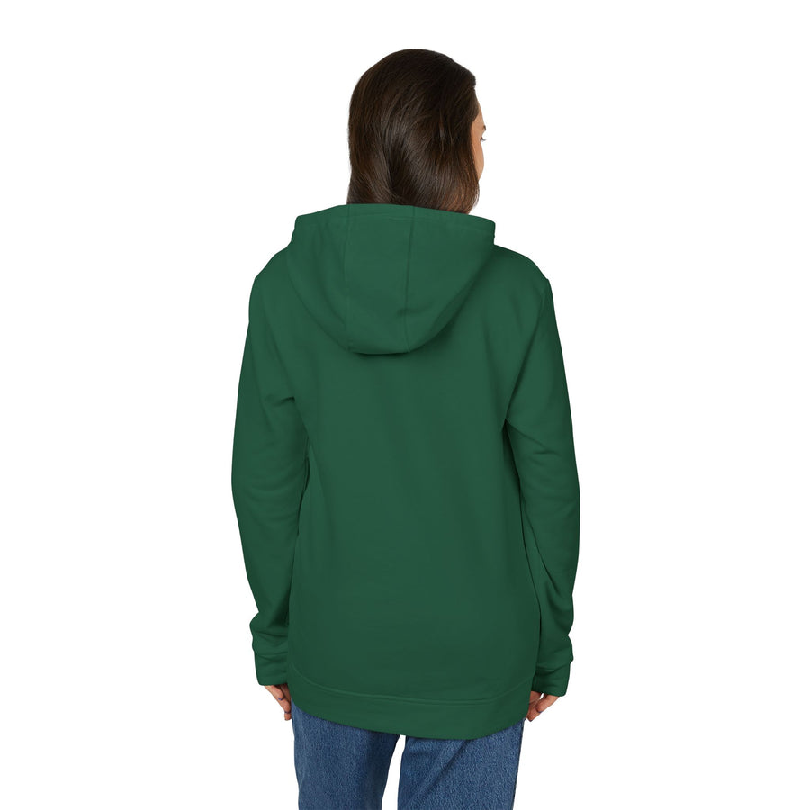 adidas® Unisex Fleece Hoodie- Brown Girl Glow UP