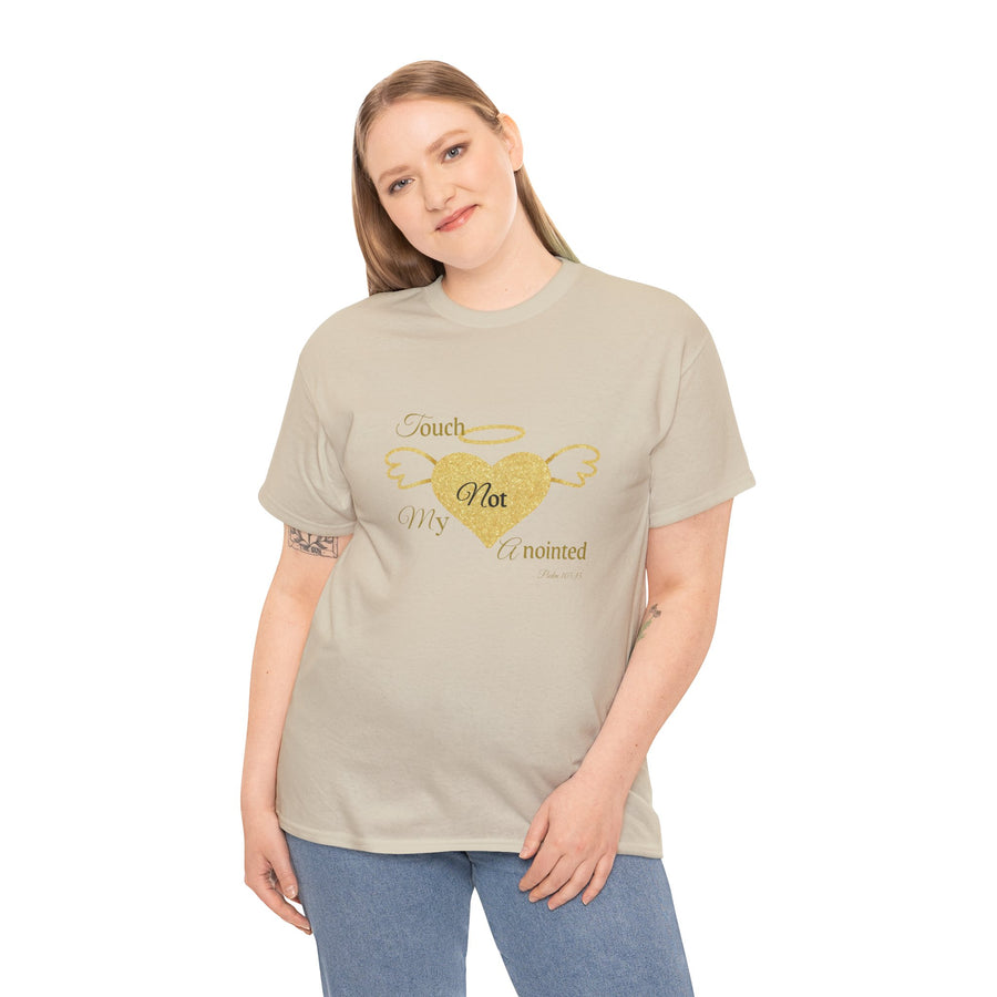 Unisex Heavy Tee-Touch Not My Anointed