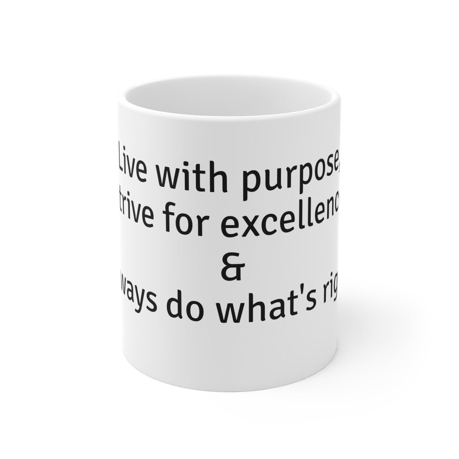 Mug 11oz-Live with Purpose
