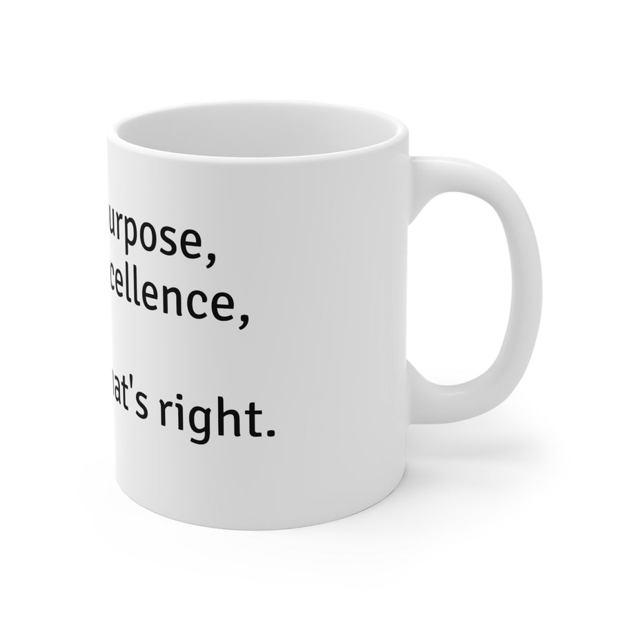 Mug 11oz-Live with Purpose