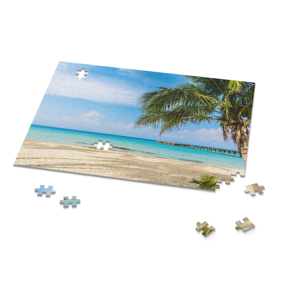Puzzle (120, 252, 500-Piece)-Beach Tropical Oasis