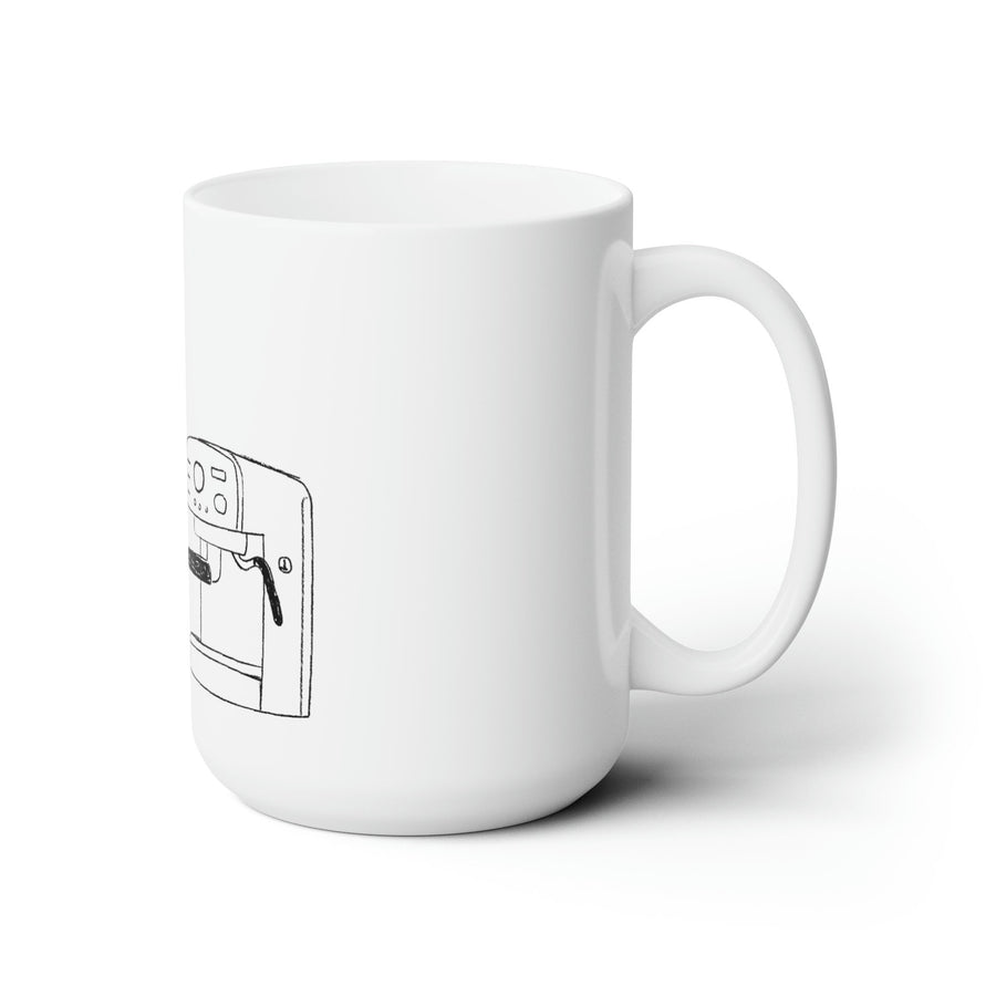Rise & Grind Ceramic Mug 15oz