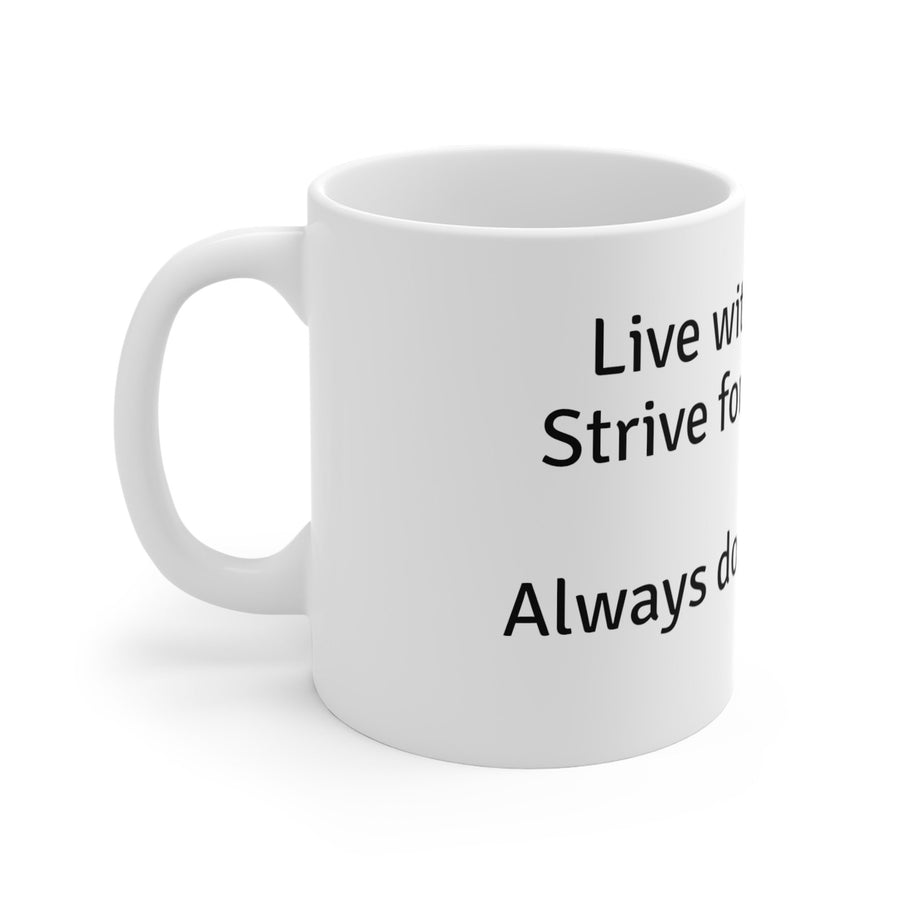 Mug 11oz-Live with Purpose