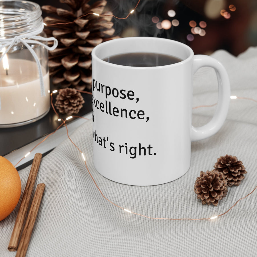 Mug 11oz-Live with Purpose