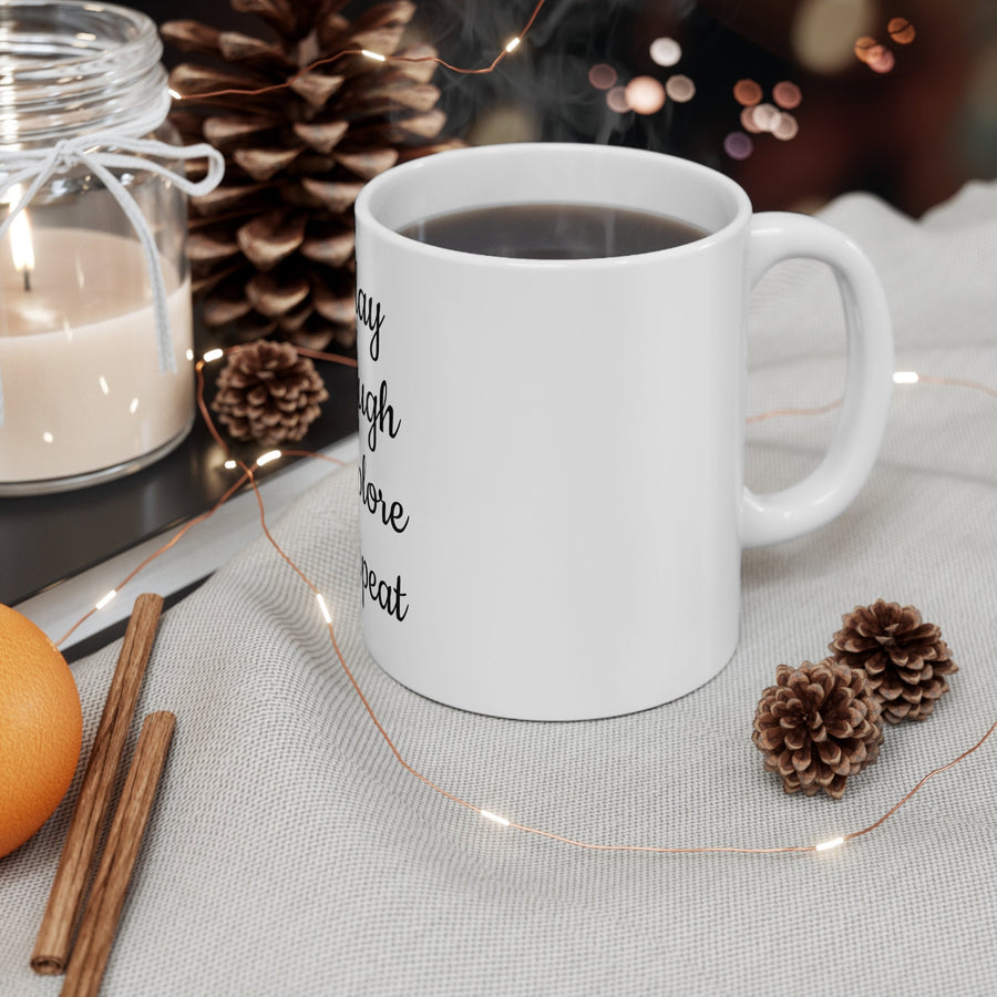 Mug 11oz-Play, Laugh, Explore, Repeat&#39;