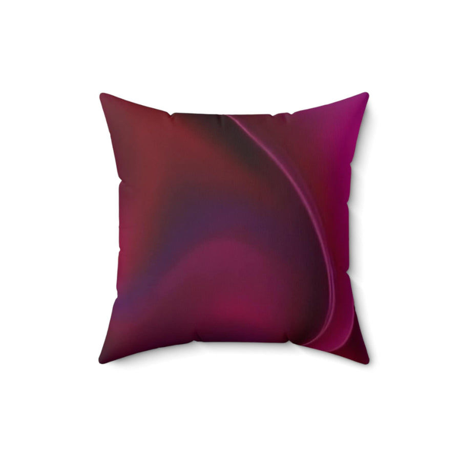 Spun Polyester Square Pillow-Purple and Magenta-themed Square Pillow