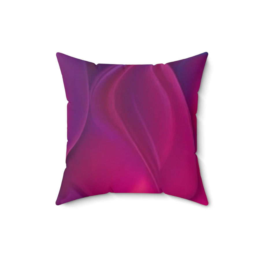 Spun Polyester Square Pillow-Purple and Magenta-themed Square Pillow