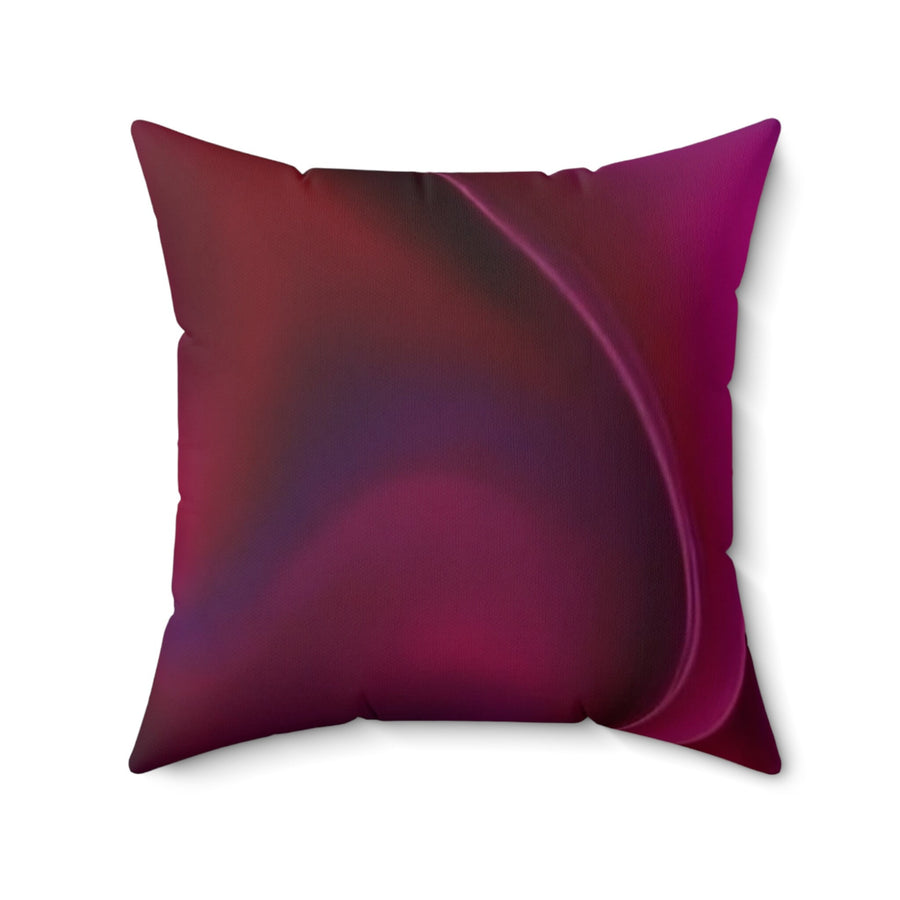 Spun Polyester Square Pillow-Purple and Magenta-themed Square Pillow