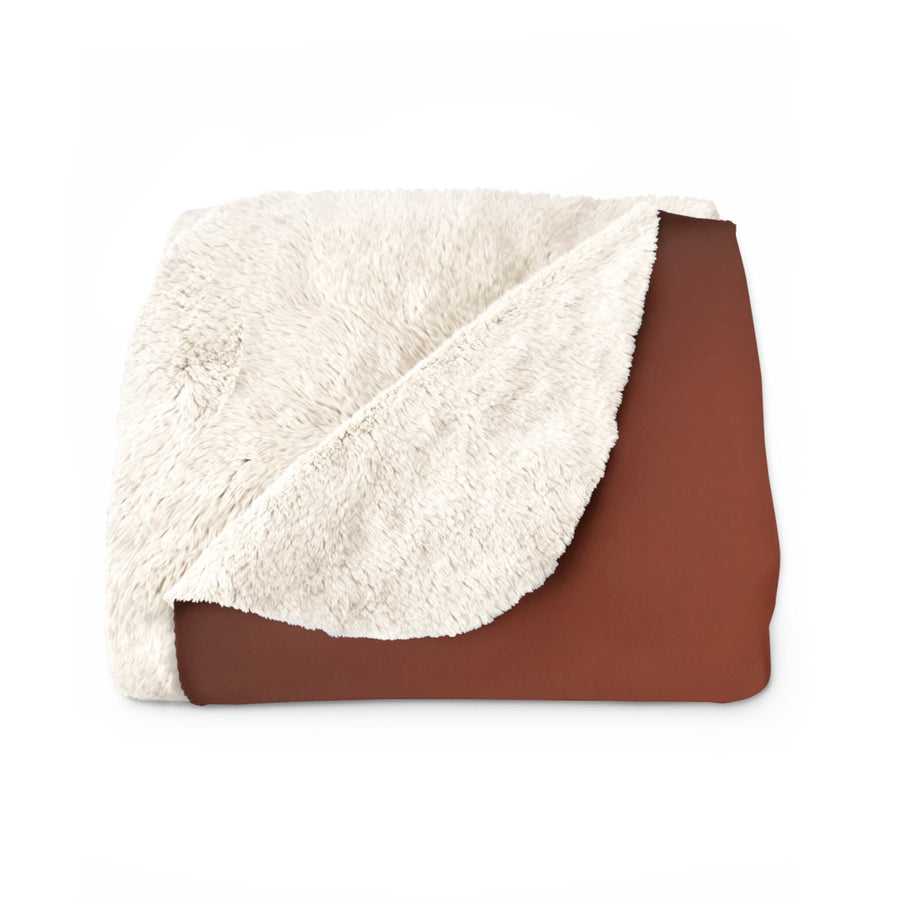 Sherpa Fleece Blanket-Vibrant Ombre
