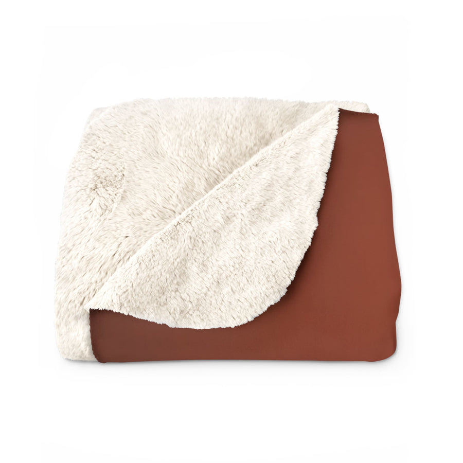 Sherpa Fleece Blanket-Vibrant Ombre
