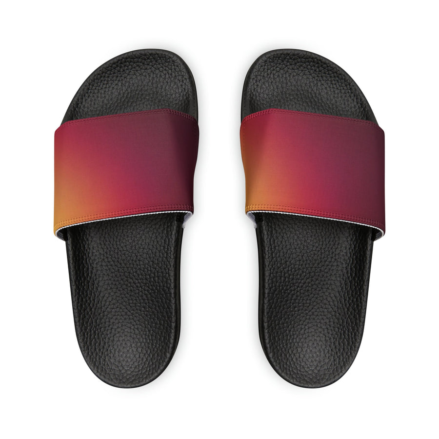 Women&#39;s PU Slide Sandals-Sunset