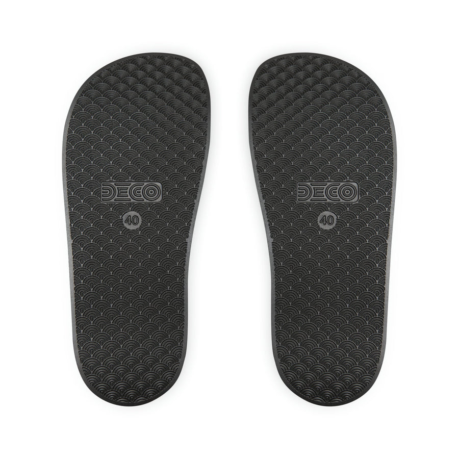 Women&#39;s PU Slide Sandals-Sunset