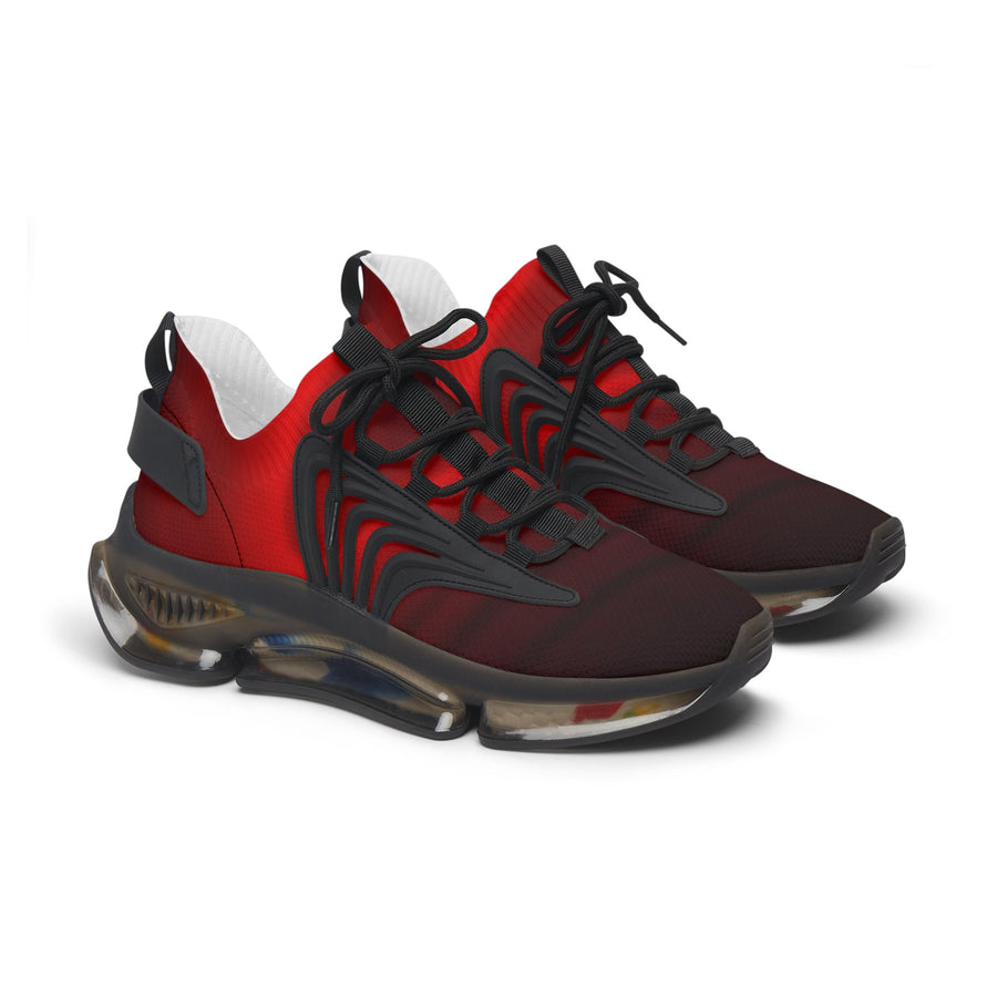 Women&#39;s Mesh Sneakers -Red Ombre
