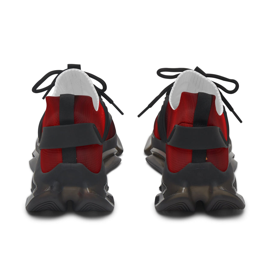 Women&#39;s Mesh Sneakers -Red Ombre