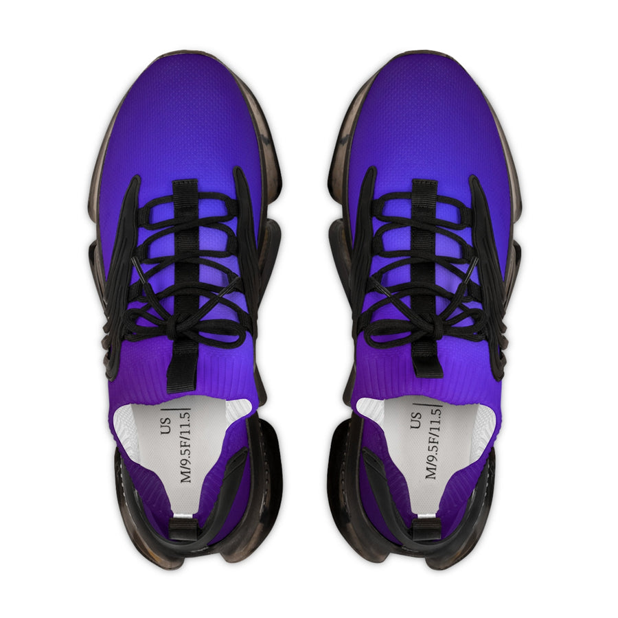 Men&#39;s Mesh Sneakers-Blue Purple Blur