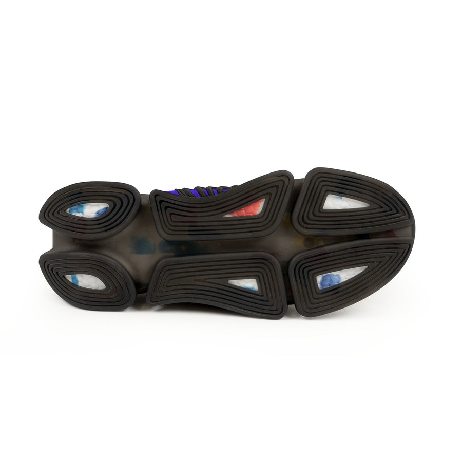Men&#39;s Mesh Sneakers-Blue Purple Blur