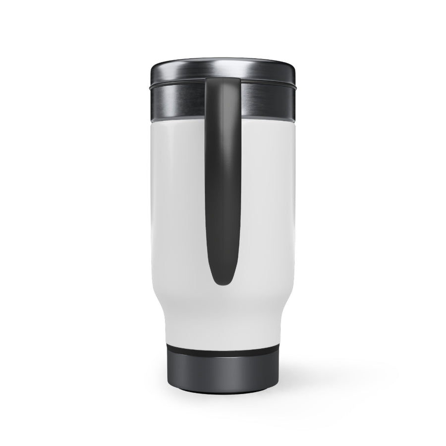 Stainless Steel Travel Mug with Handle, 14oz - Say Less