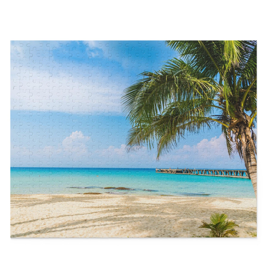 Puzzle (120, 252, 500-Piece)-Beach Tropical Oasis