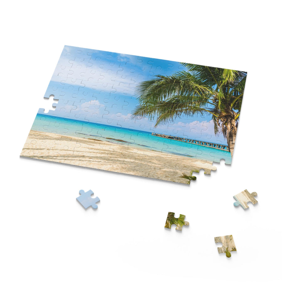 Puzzle (120, 252, 500-Piece)-Beach Tropical Oasis