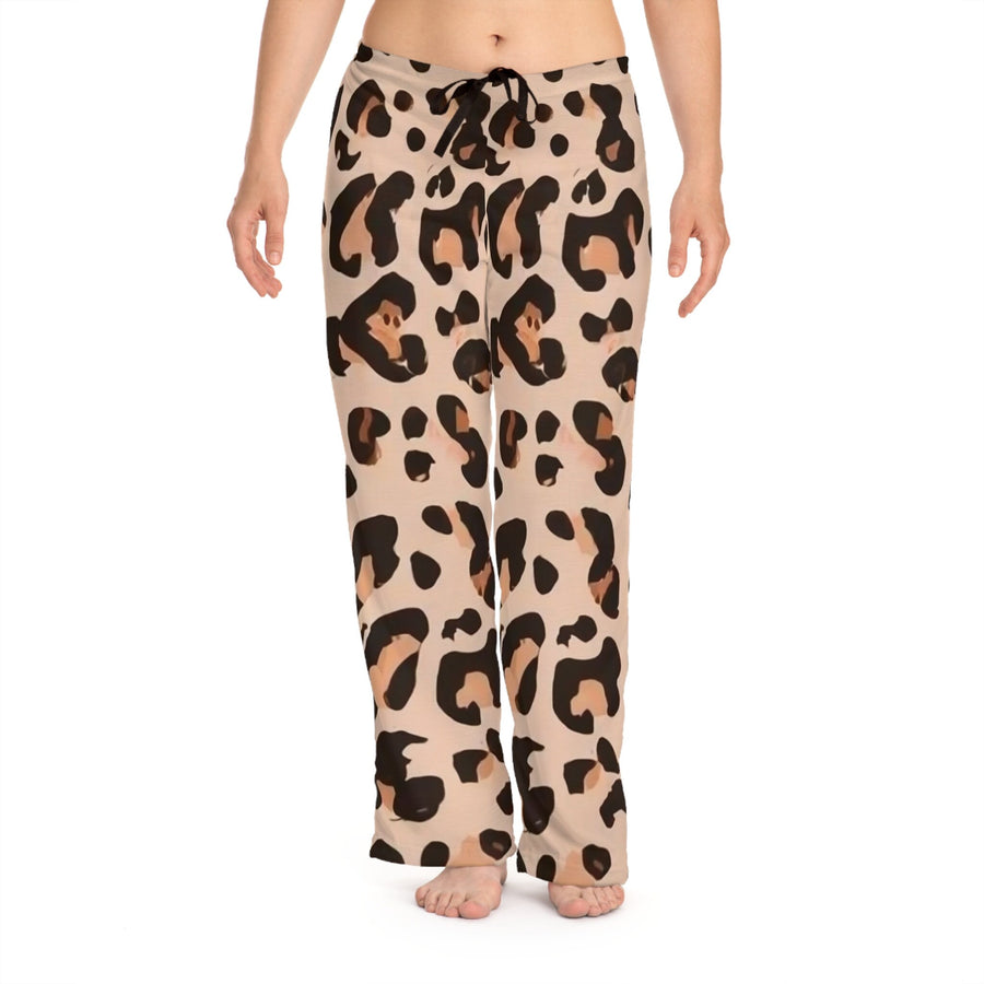 Women&#39;s Pajama Pants (AOP) Leopard print