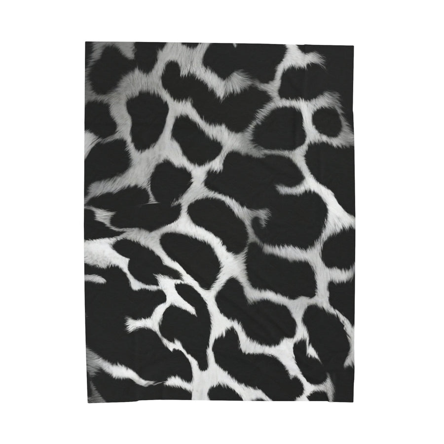 Velveteen Plush Blanket-Dalmatian Print