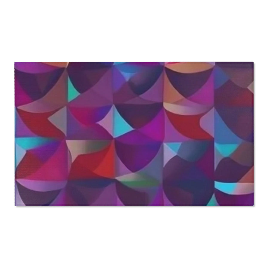 Vibrant Multicolored Mosaic Pattern Area Rug – Elevate Your Home Decor