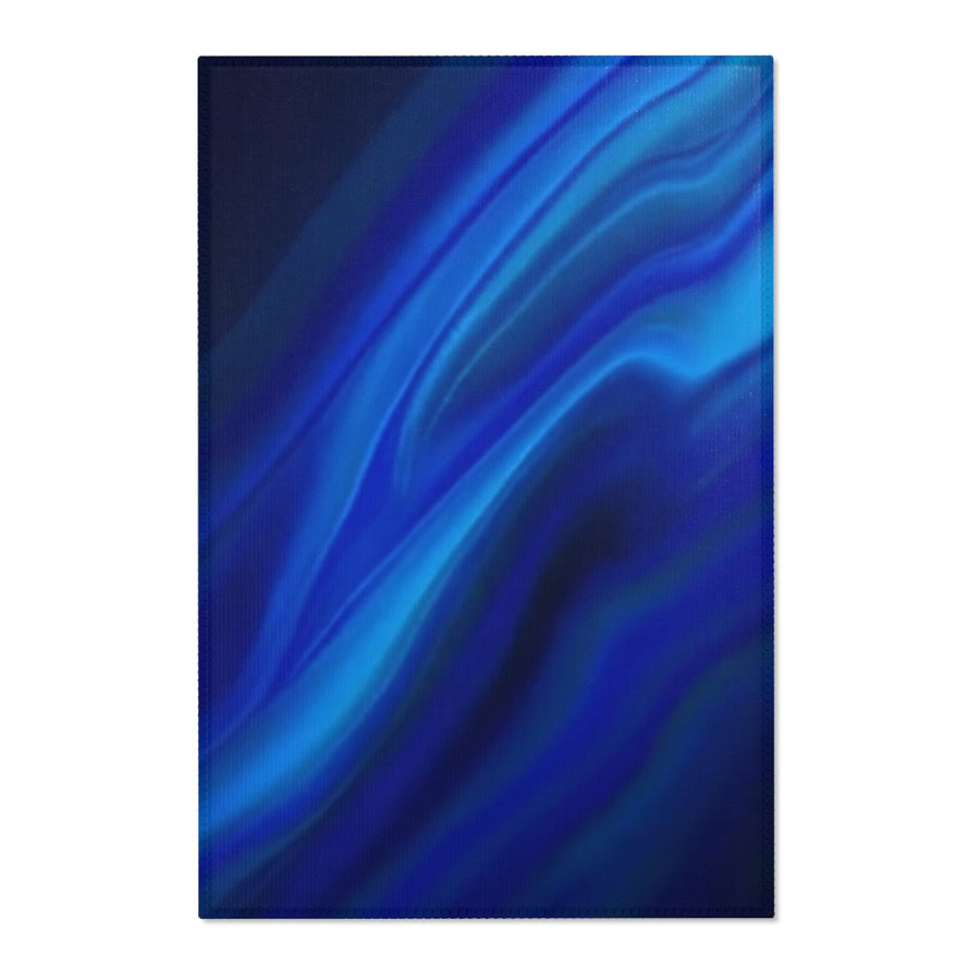 Area Rugs -Multi blue Colored Abstract