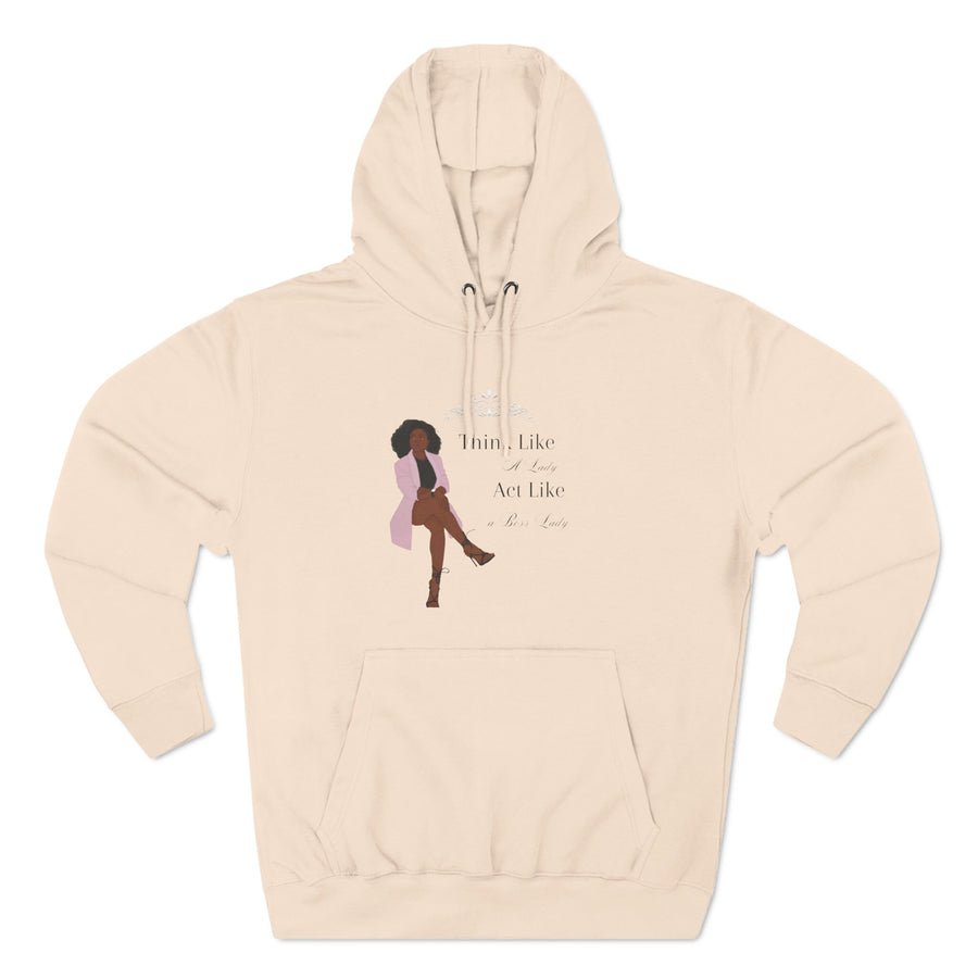 Unisex Premium Pullover Hoodie-Think like a Lady