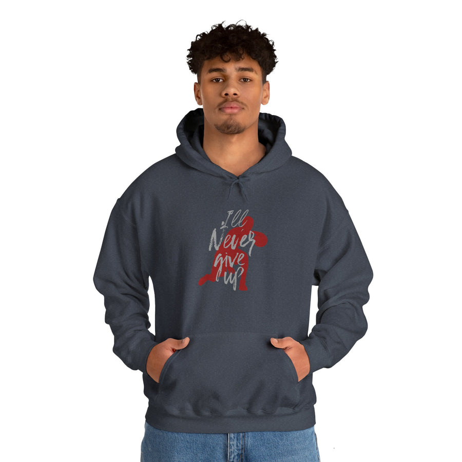 Unisex Heavy Blend™ Hooded Sweatshirt- I&#39;ll Never Give up